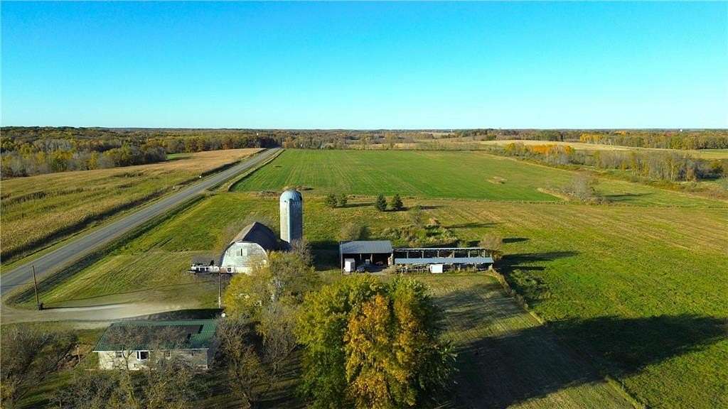 20.64 Acres of Agricultural Land with Home for Sale in Bertha, Minnesota