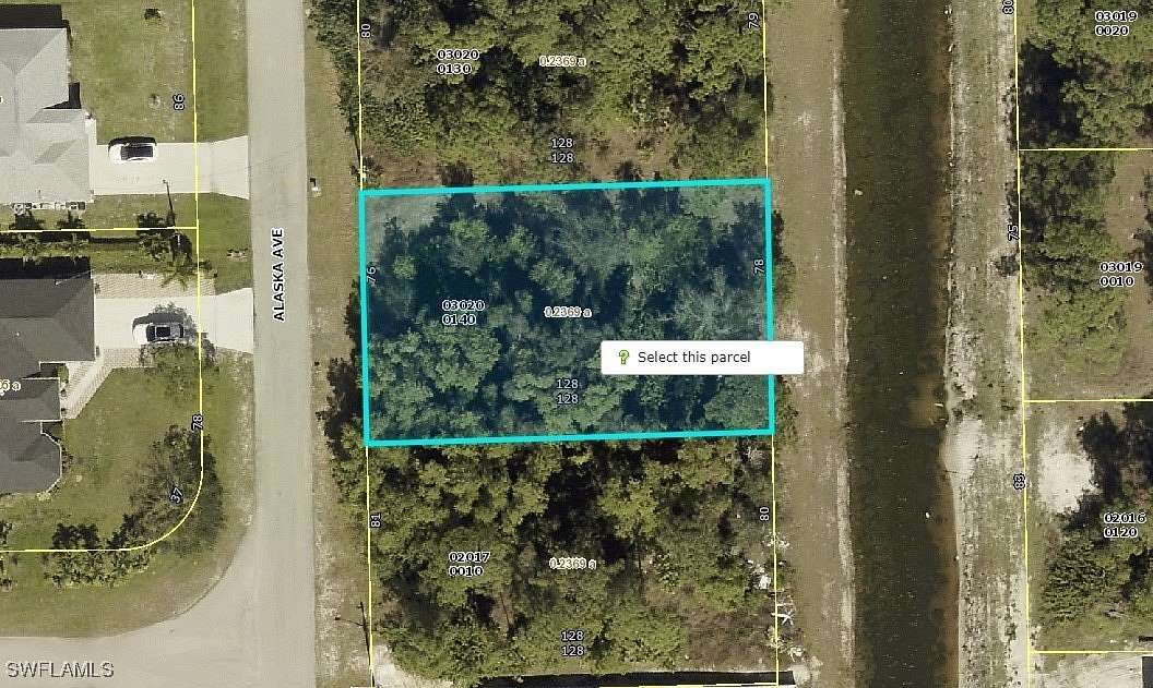 0.226 Acres of Residential Land for Sale in Lehigh Acres, Florida