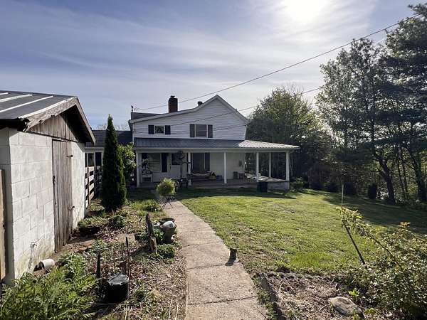 91.7 Acres of Agricultural Land with Home for Sale in Ewing, Kentucky