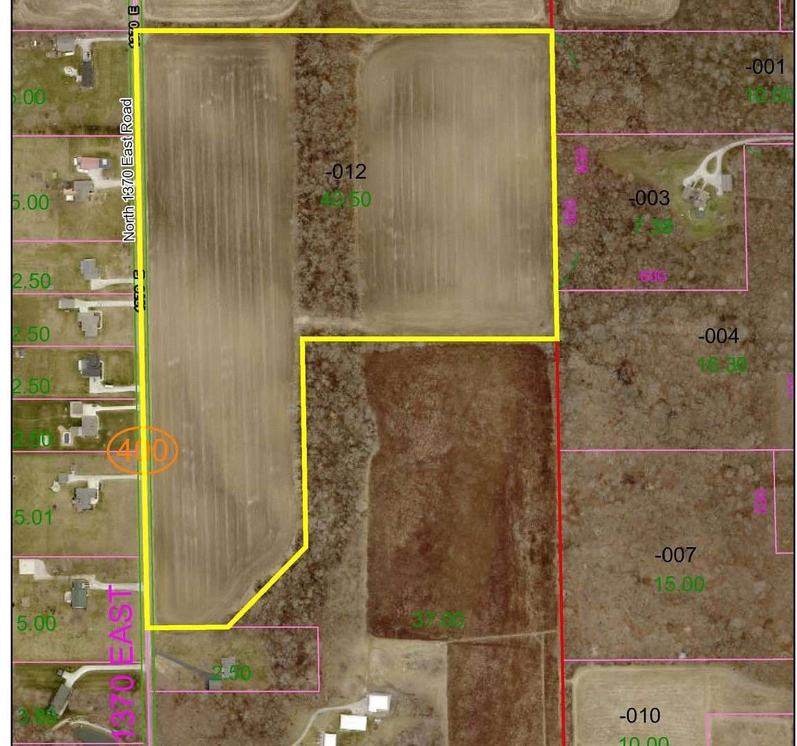 40.5 Acres of Recreational Land & Farm for Sale in Danville, Illinois