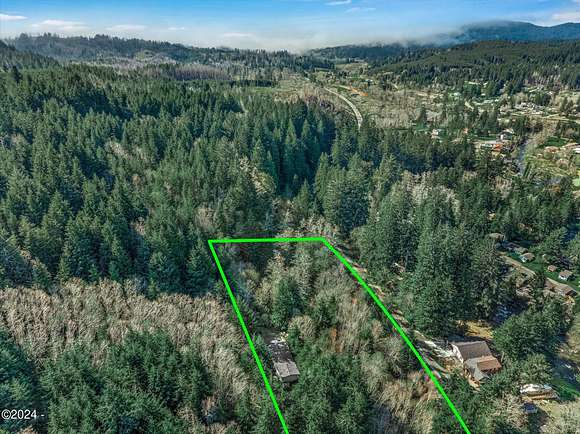 2.46 Acres of Residential Land with Home for Sale in Otis, Oregon