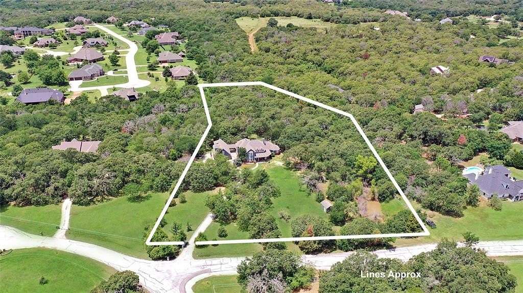 3.335 Acres of Residential Land with Home for Lease in Cross Roads, Texas