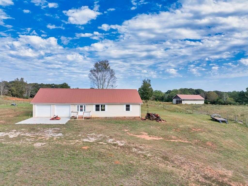 21.79 Acres of Agricultural Land with Home for Sale in Danielsville, Georgia