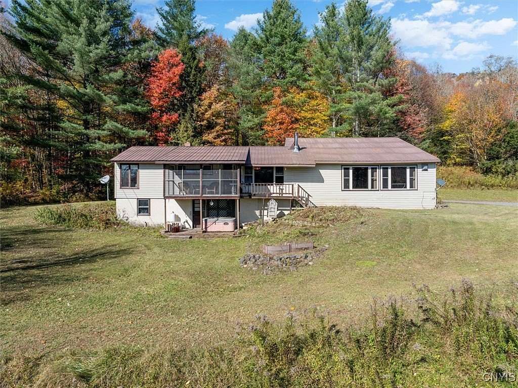 12.8 Acres of Recreational Land with Home for Sale in Morehouse Town, New York