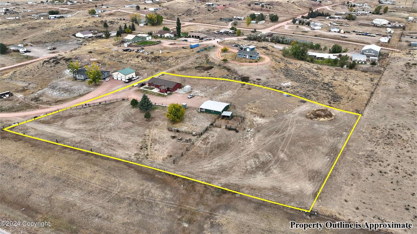 3.19 Acres of Residential Land with Home for Sale in Gillette, Wyoming