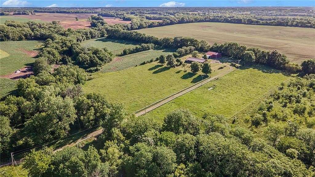 10.01 Acres of Recreational Land with Home for Sale in Edgerton, Missouri