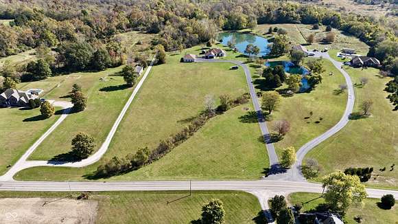 10 Acres of Recreational Land with Home for Sale in Trafalgar, Indiana