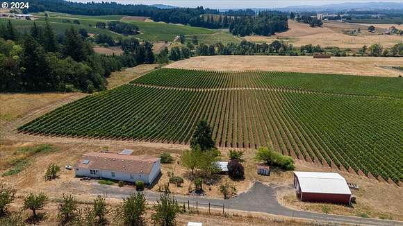 48.8 Acres of Agricultural Land with Home for Sale in Rickreall, Oregon