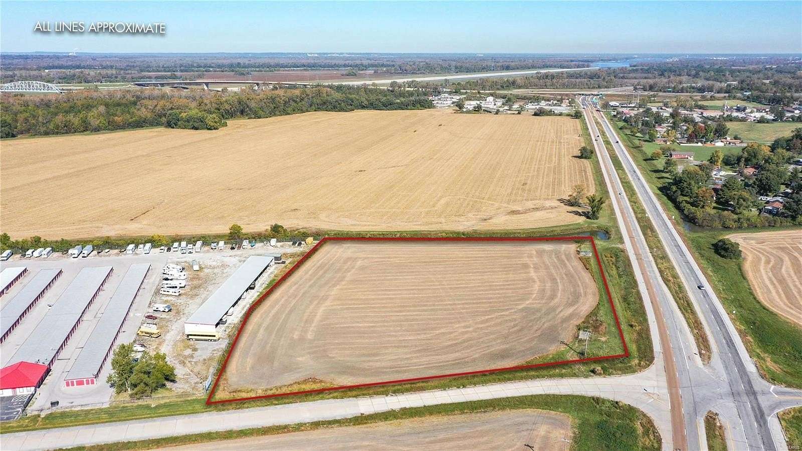 5.95 Acres of Agricultural Land for Sale in Granite City, Illinois