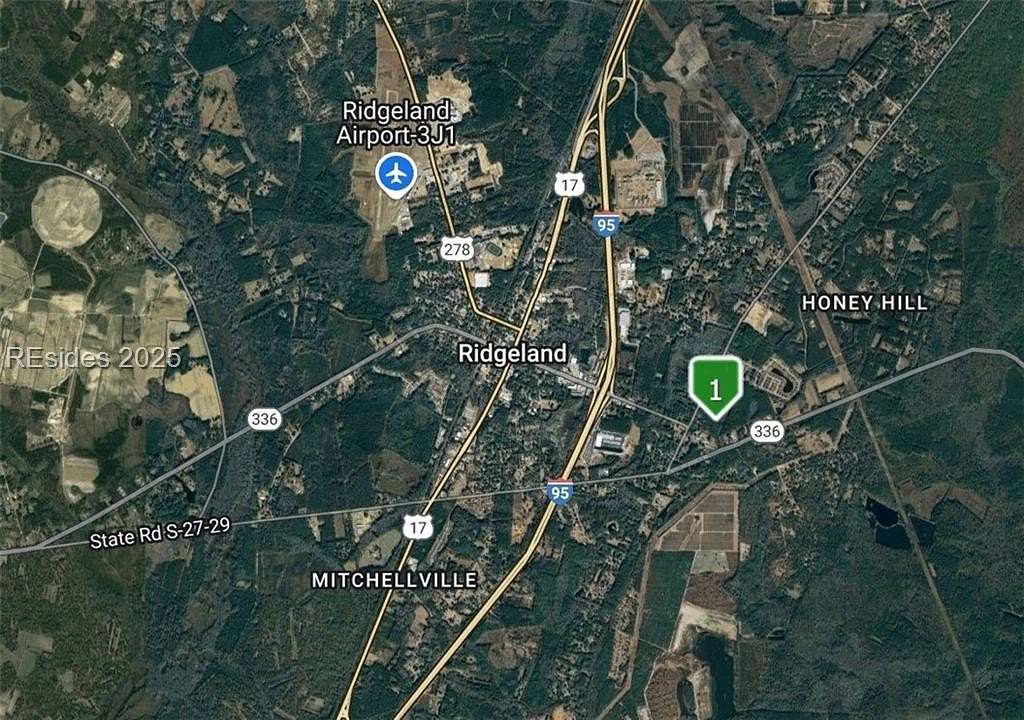 16.061 Acres of Land for Sale in Ridgeland, South Carolina