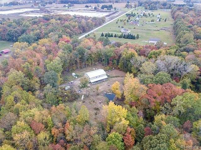 49 Acres of Recreational Land with Home for Sale in Maybee, Michigan