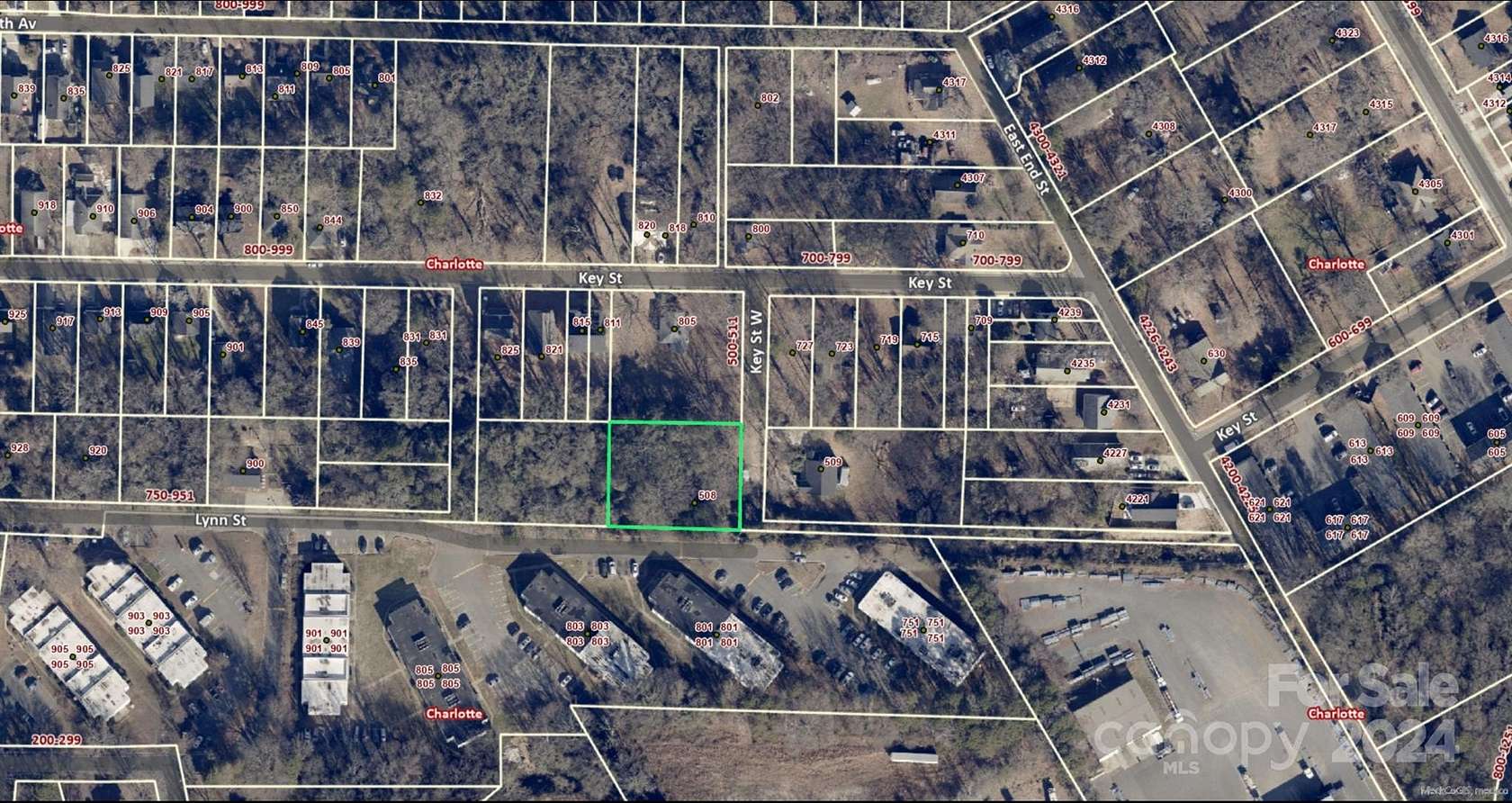 0.413 Acres of Residential Land for Sale in Charlotte, North Carolina