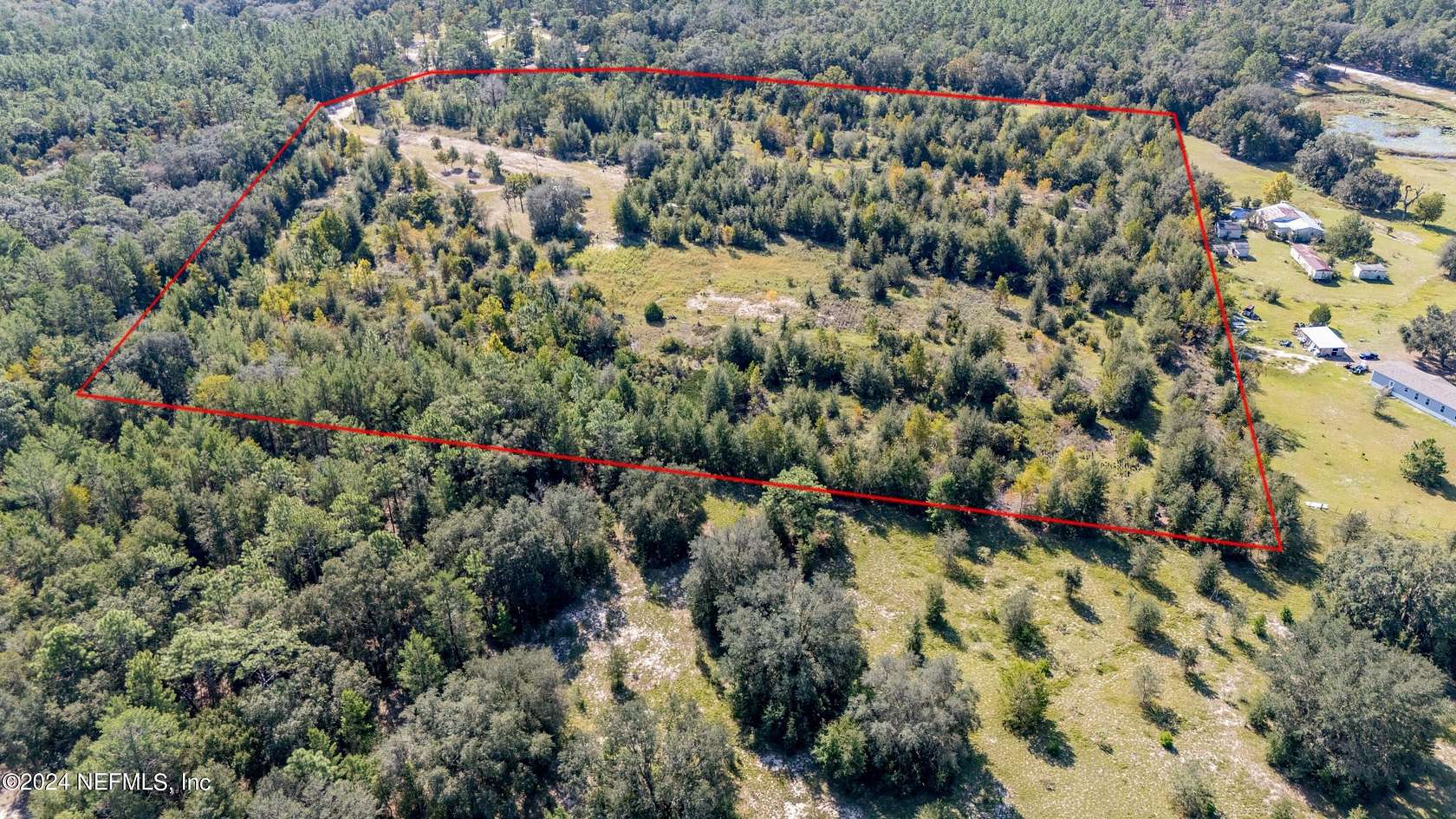 20.09 Acres of Agricultural Land for Sale in Keystone Heights, Florida