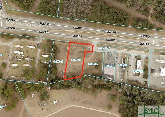 1.06 Acres of Commercial Land for Sale in Springfield, Georgia