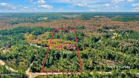 21.2 Acres of Land for Sale in Rocky Point, North Carolina