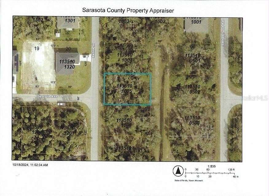 0.24 Acres of Residential Land for Sale in North Port, Florida