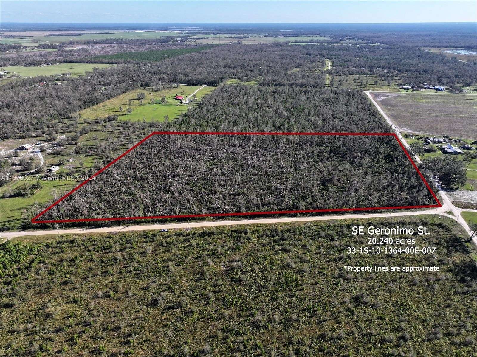 20.24 Acres of Recreational Land for Sale in Madison, Florida