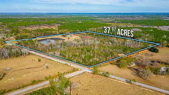 37.93 Acres of Land with Home for Sale in Westville, Florida