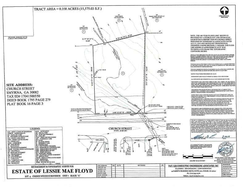 0.21 Acres of Residential Land for Sale in Smyrna, Georgia