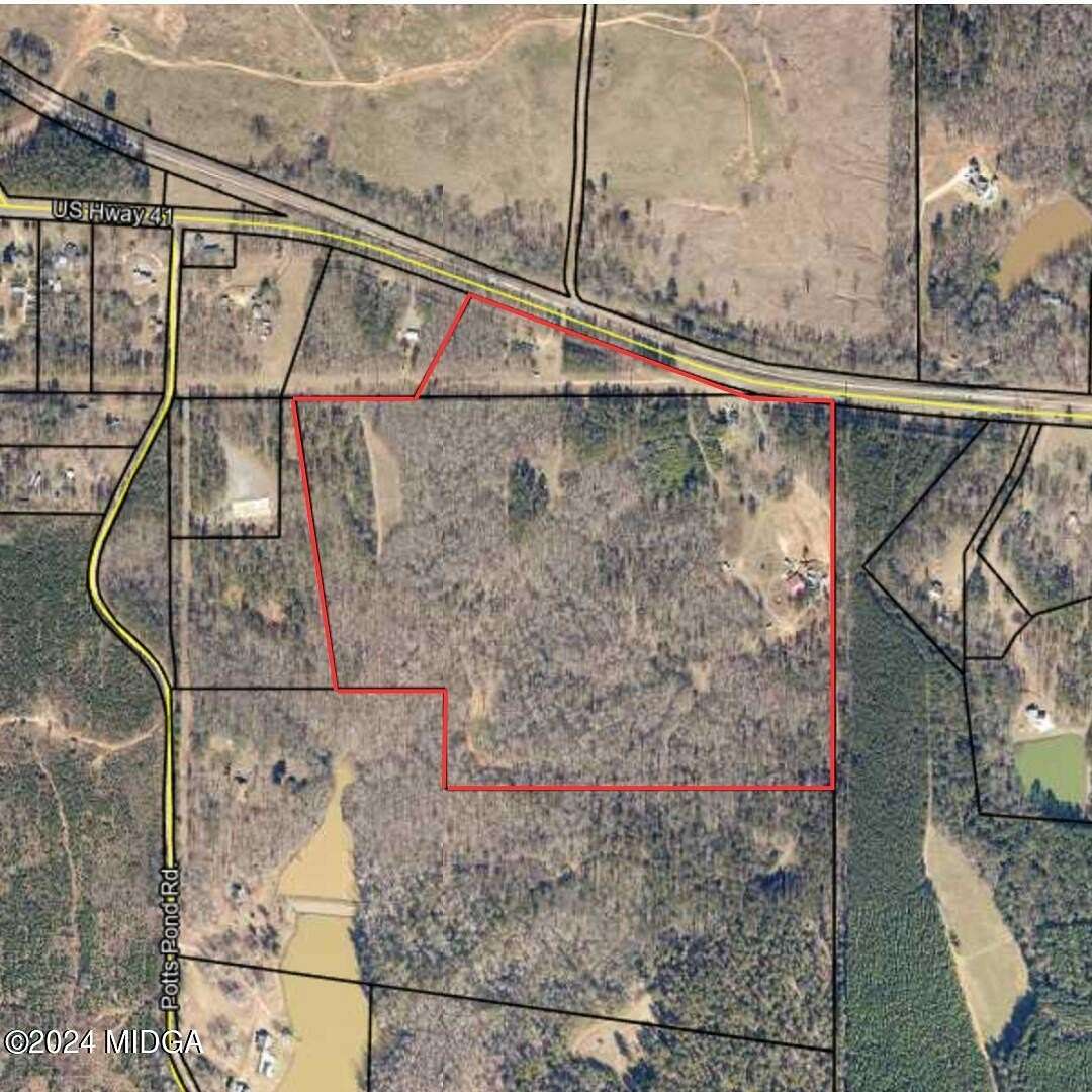 66.91 Acres of Land with Home for Sale in Barnesville, Georgia