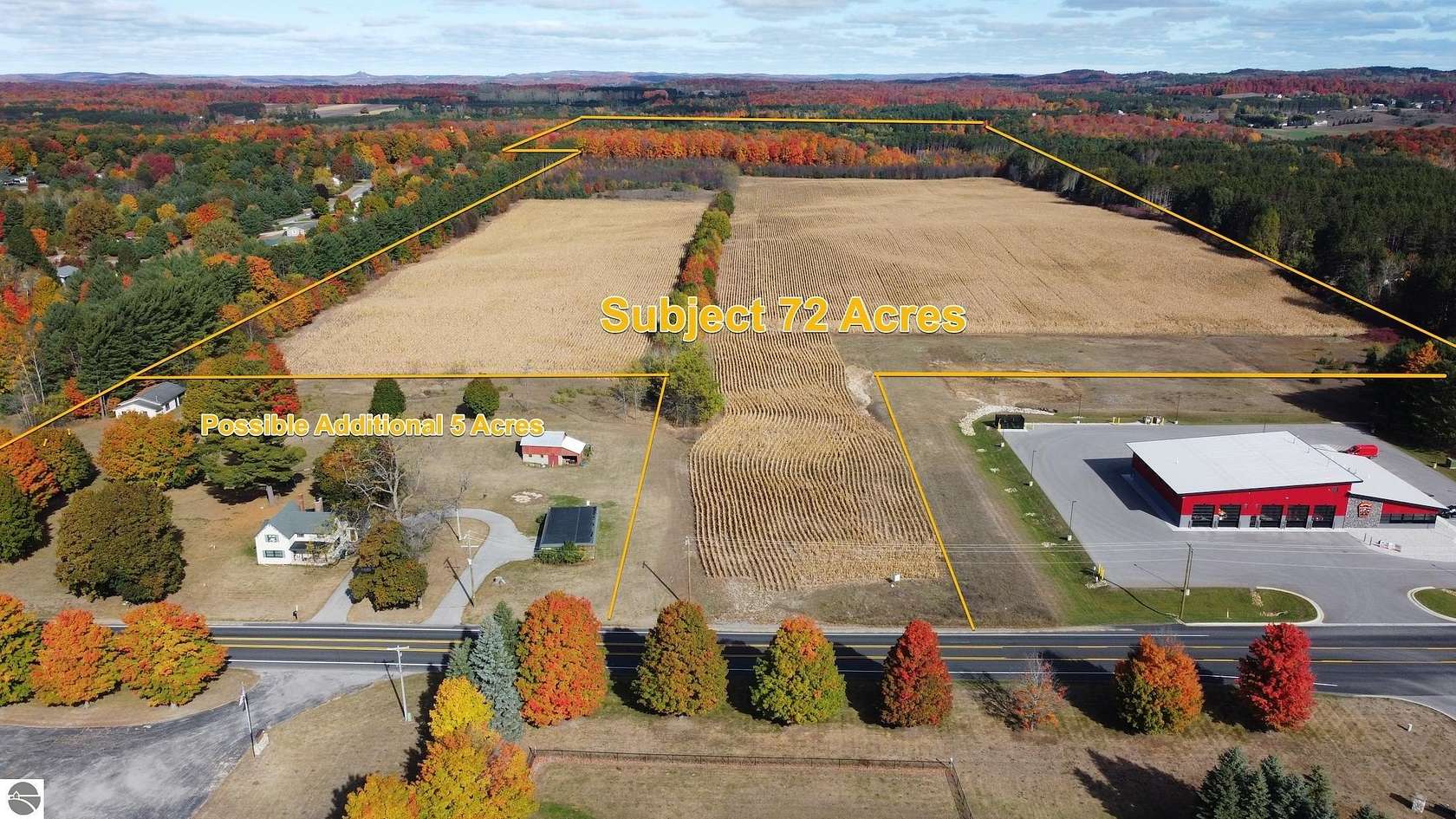 72 Acres of Land for Sale in Traverse City, Michigan