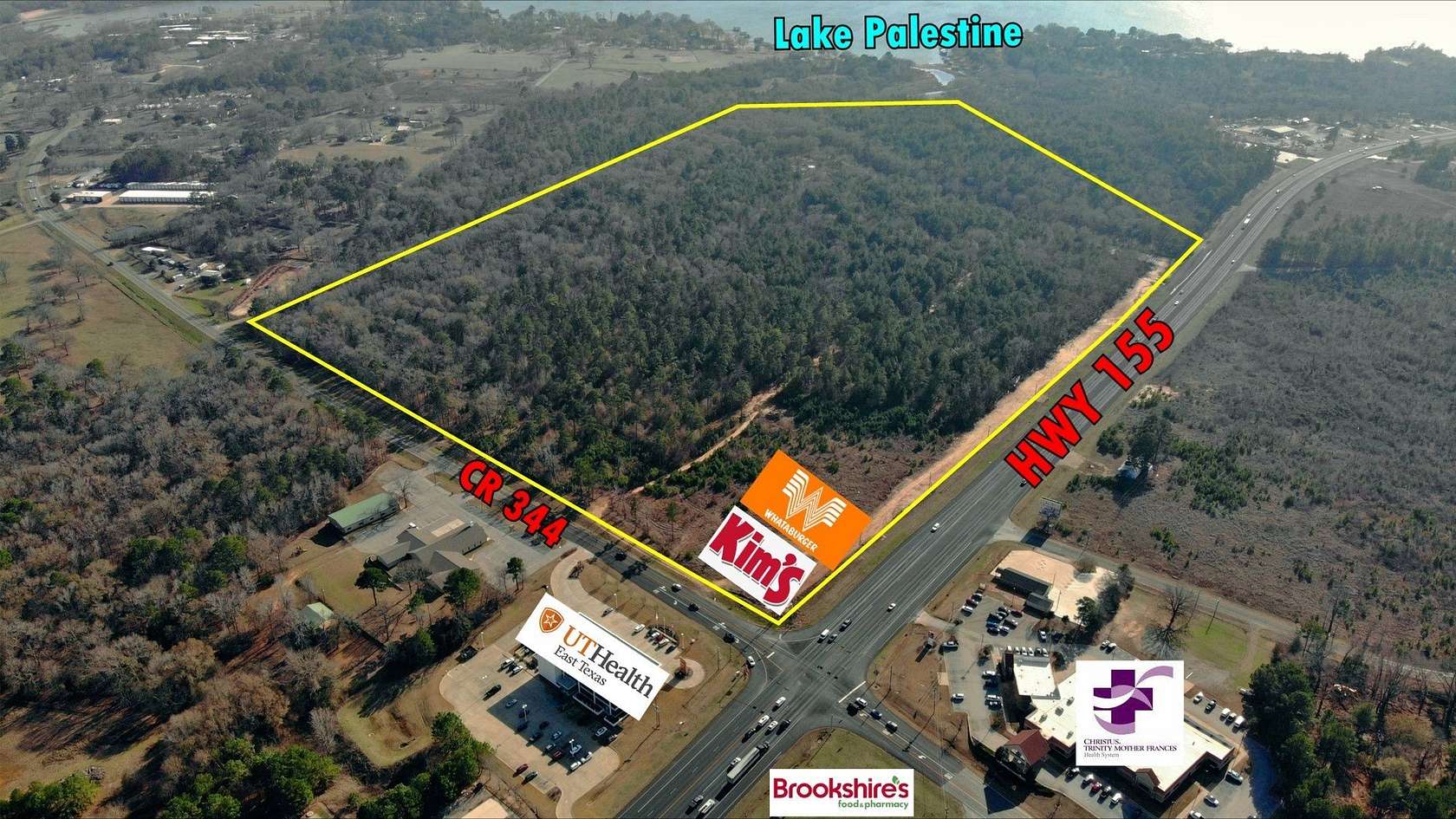 1.2 Acres of Mixed-Use Land for Sale in Flint, Texas