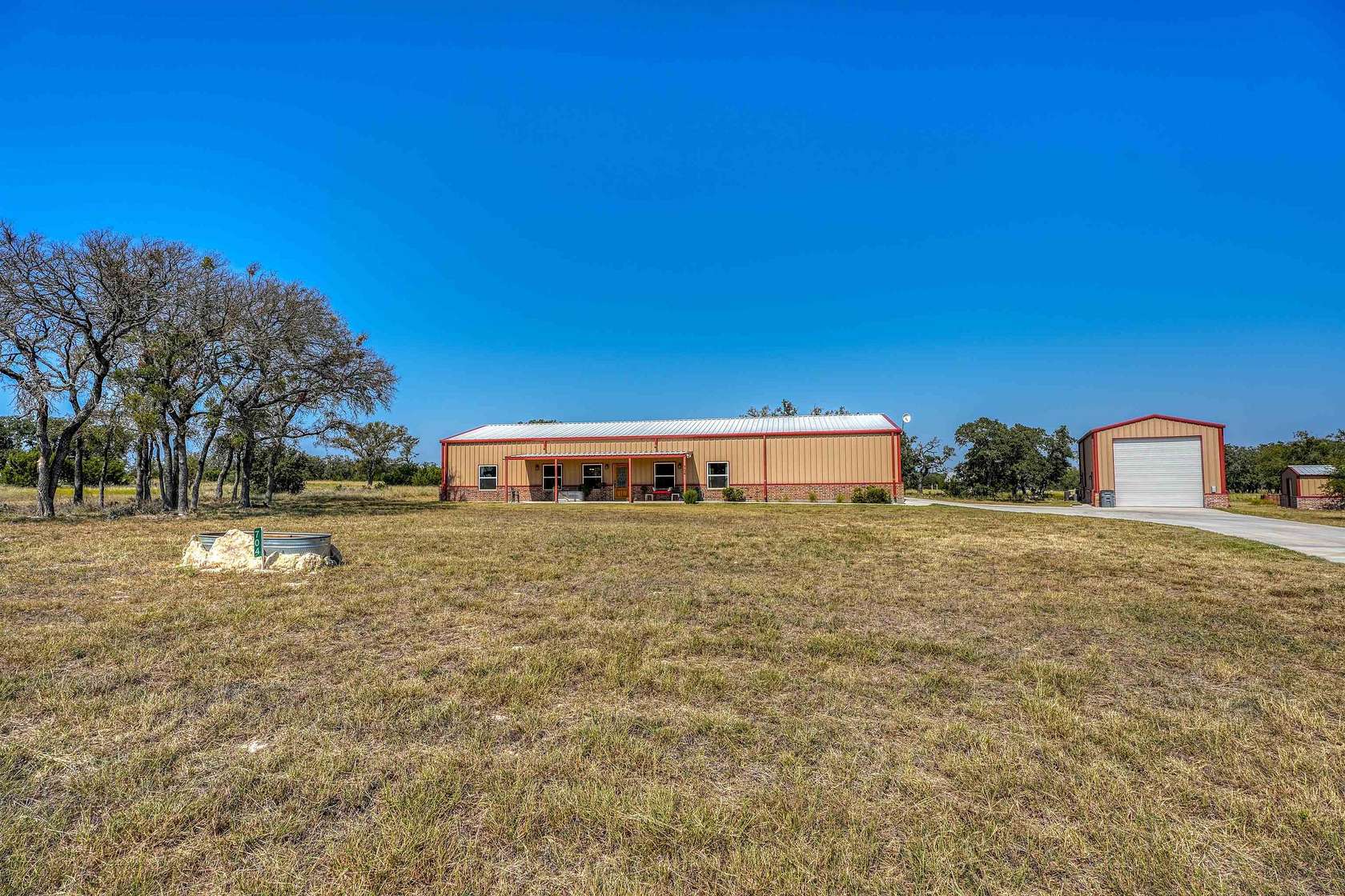 5 Acres of Residential Land with Home for Sale in Lampasas, Texas