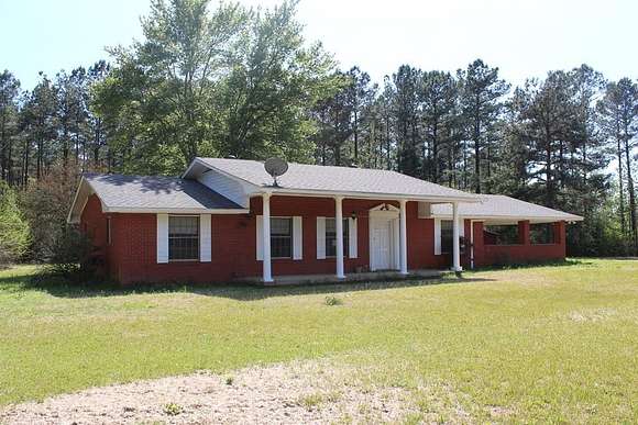 6.45 Acres of Residential Land with Home for Sale in Jayess, Mississippi