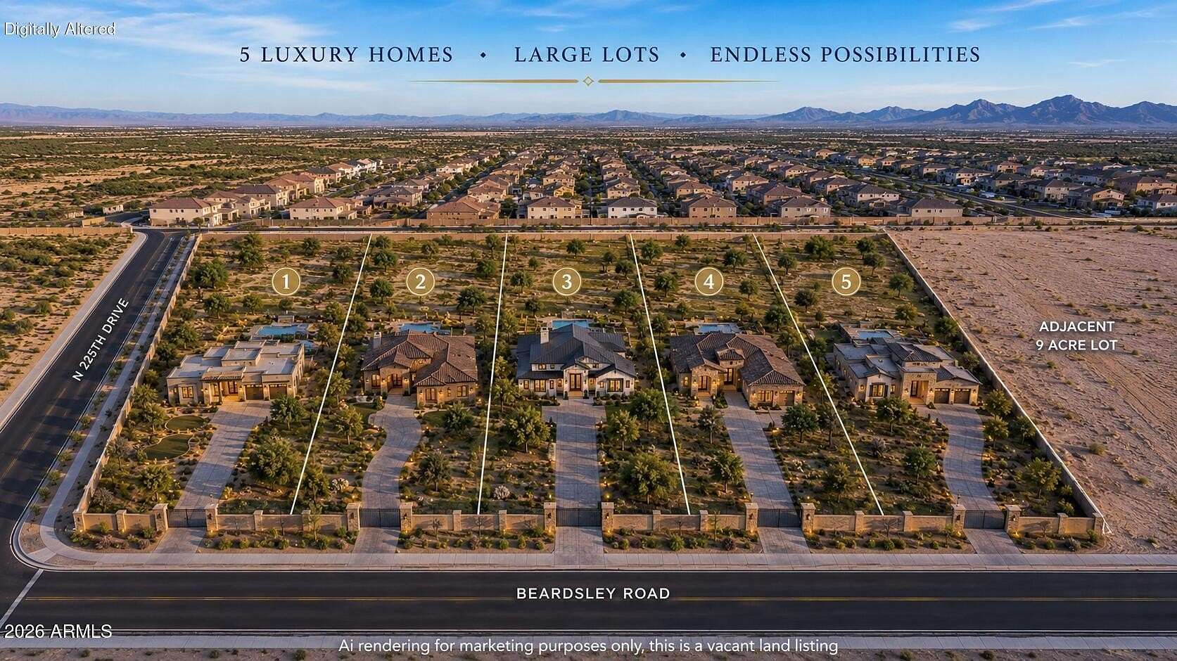 8.6 Acres of Mixed-Use Land for Sale in Surprise, Arizona
