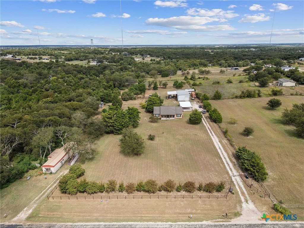 4.781 Acres of Residential Land with Home for Sale in Moody, Texas