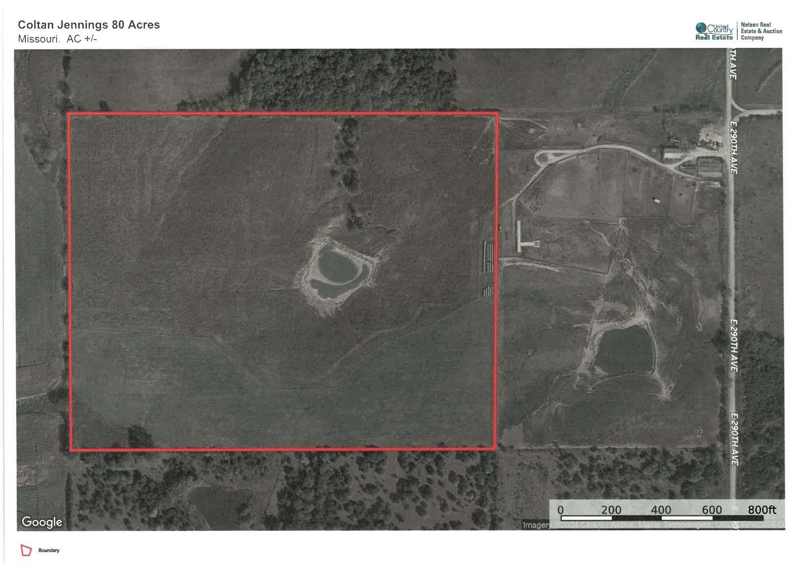 51.5 Acres of Agricultural Land for Sale in Blythedale, Missouri