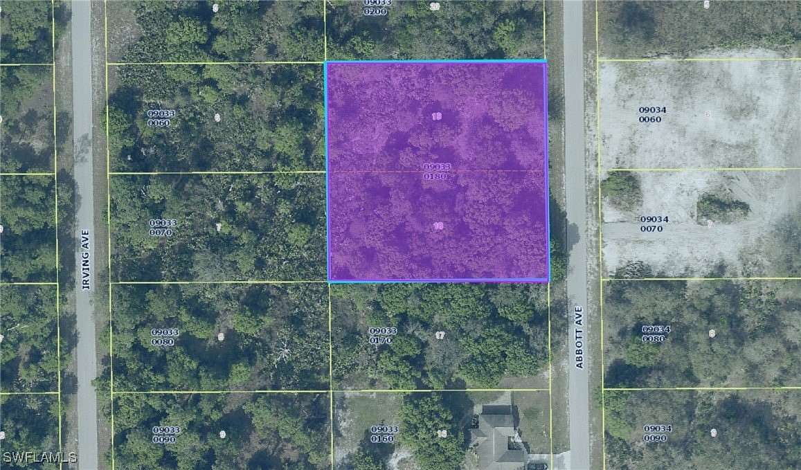 1.001 Acres of Residential Land for Sale in Lehigh Acres, Florida