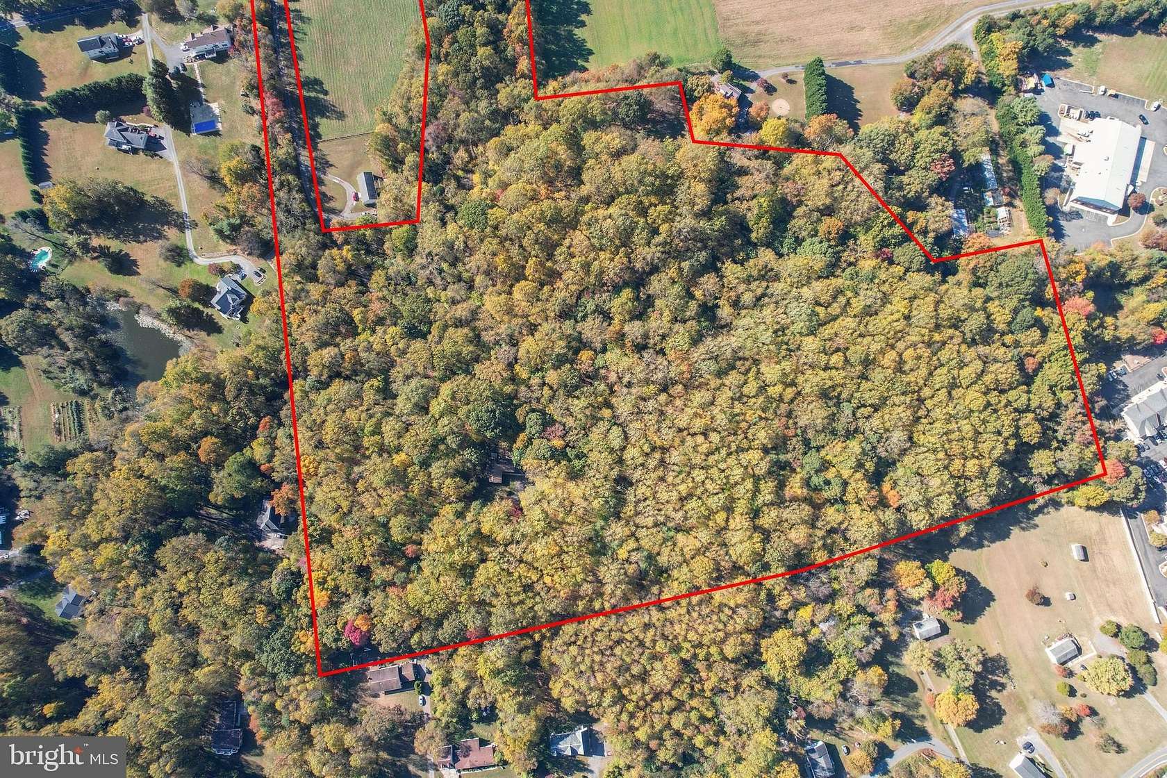 21.05 Acres of Recreational Land with Home for Sale in Dunkirk, Maryland