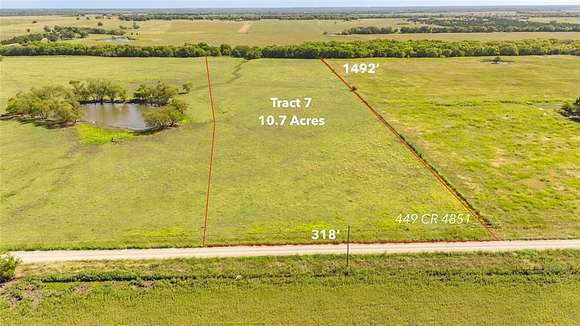 10.76 Acres of Agricultural Land for Sale in Leonard, Texas