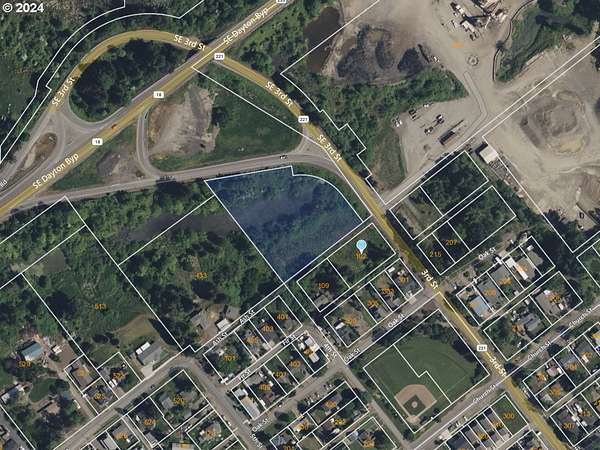 2.66 Acres of Commercial Land for Sale in Dayton, Oregon