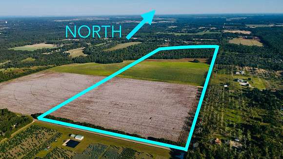 104 Acres of Agricultural Land for Sale in Summerdale, Alabama