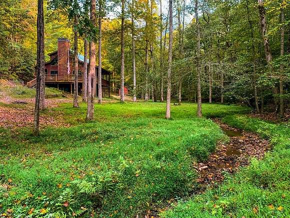 3.14 Acres of Residential Land with Home for Sale in Ellijay, Georgia