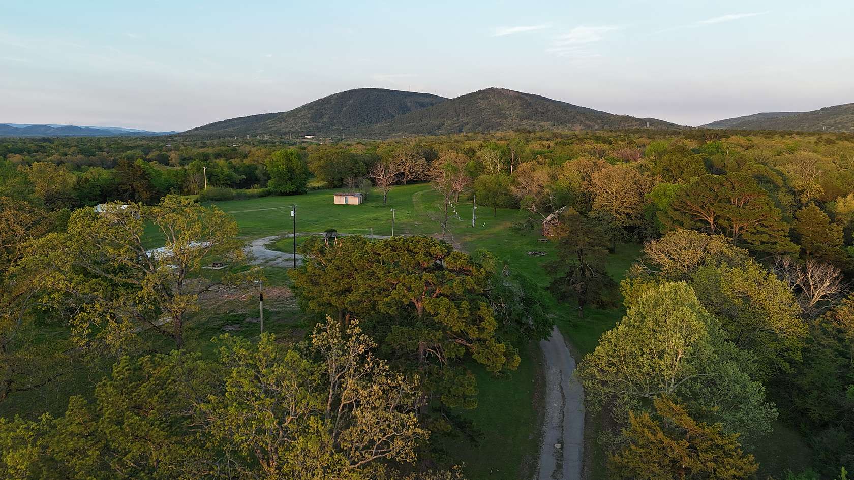 12.7 Acres of Land with Home for Sale in Clayton, Oklahoma