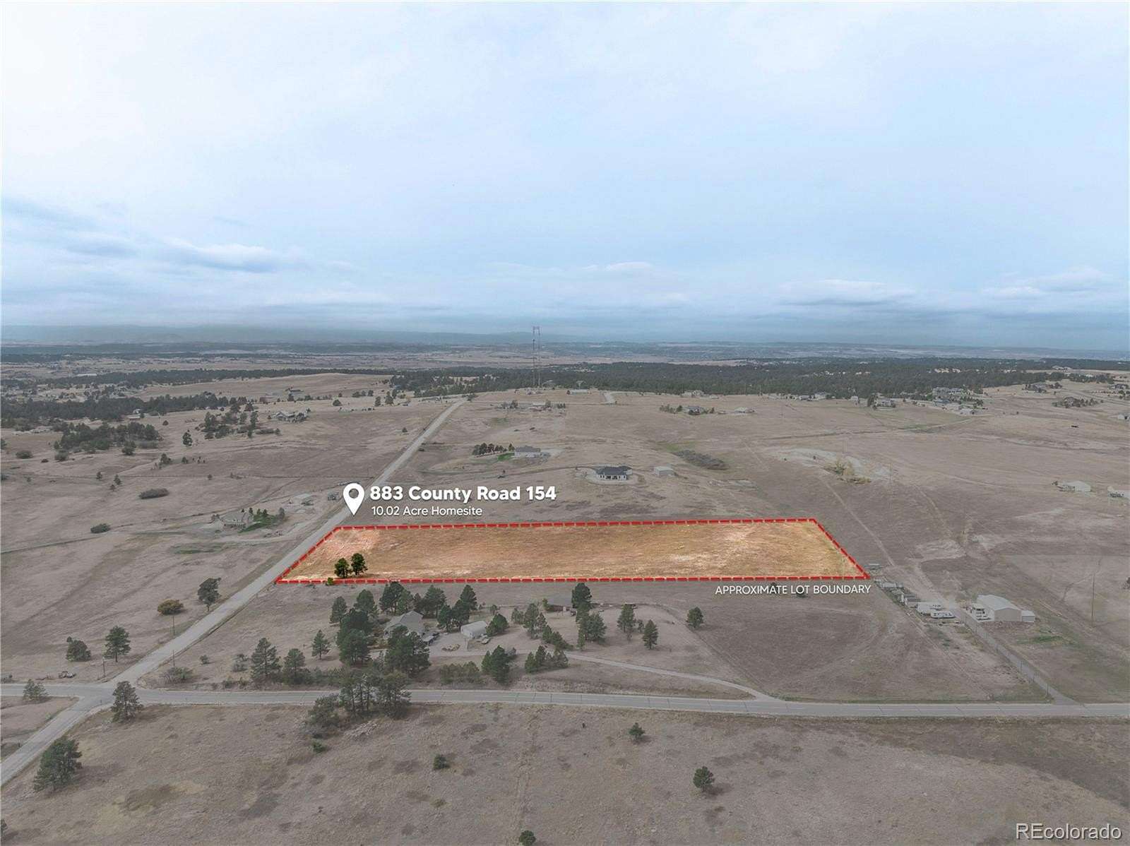 10.02 Acres of Land for Sale in Elizabeth, Colorado