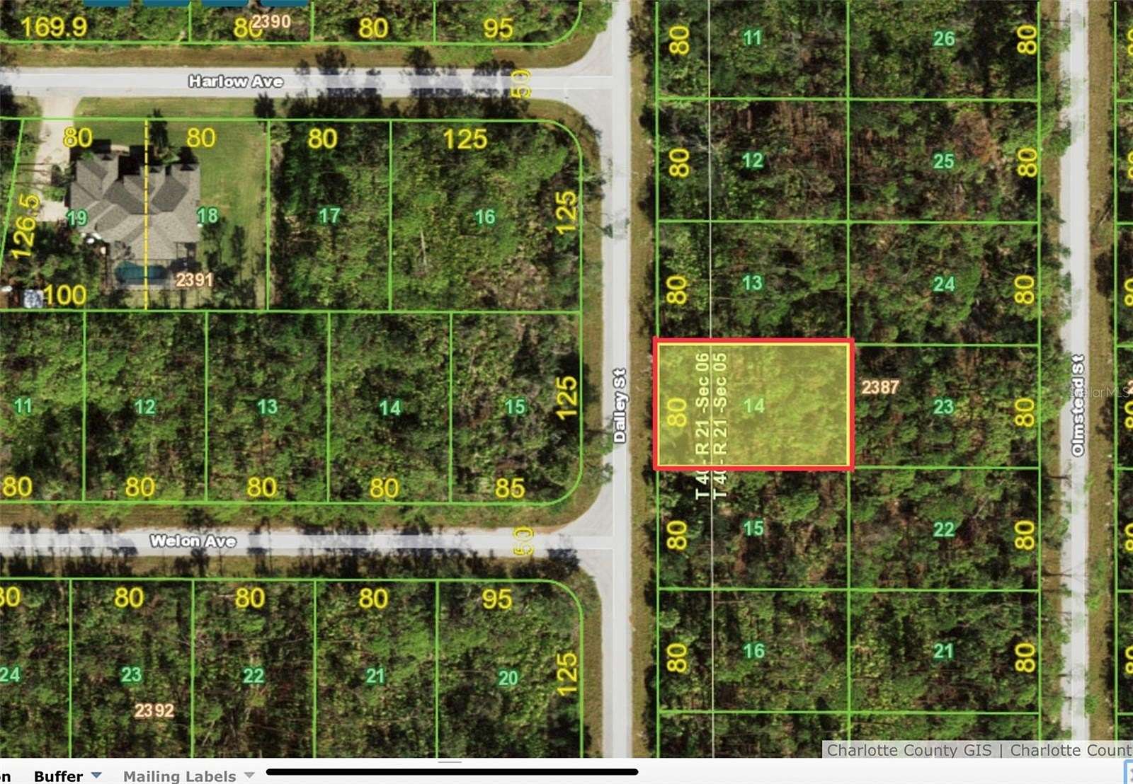 0.23 Acres of Land for Sale in Port Charlotte, Florida