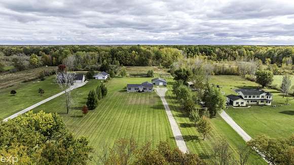 10.72 Acres of Recreational Land with Home for Sale in Goodells, Michigan