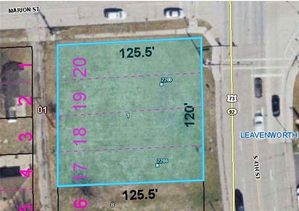 0.26 Acres of Commercial Land for Sale in Leavenworth, Kansas