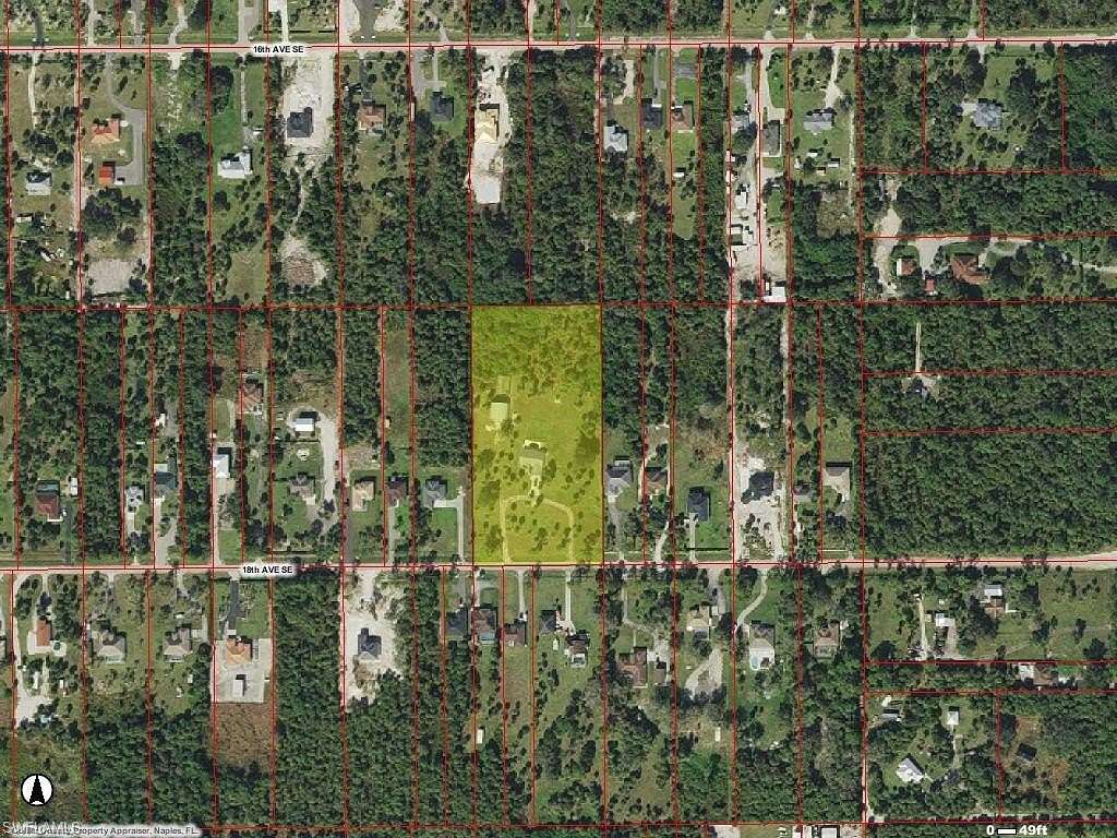 5 Acres of Residential Land with Home for Sale in Naples, Florida