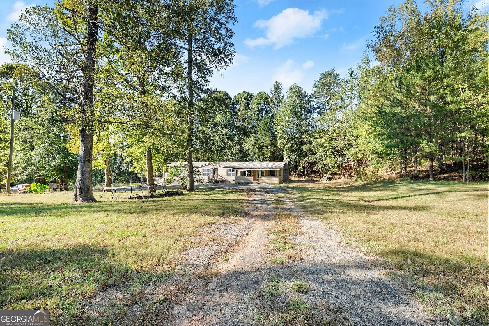 12.03 Acres of Land with Home for Sale in Pendergrass, Georgia