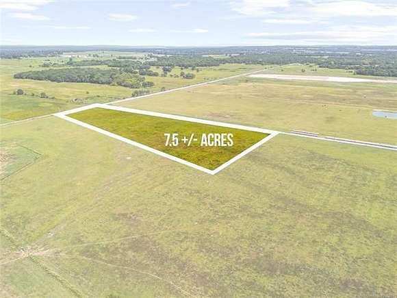 7.5 Acres of Land for Sale in Indianola, Oklahoma