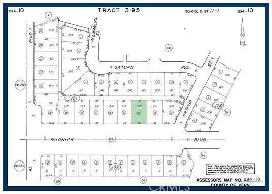 0.29 Acres of Residential Land for Sale in California City, California