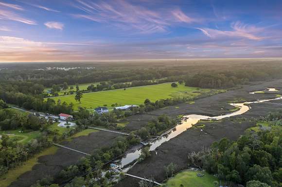 36.5 Acres of Agricultural Land with Home for Sale in Johns Island, South Carolina