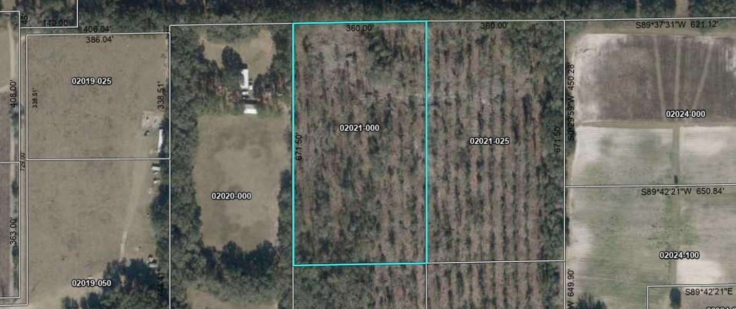 5.5 Acres of Residential Land for Sale in Perry, Florida