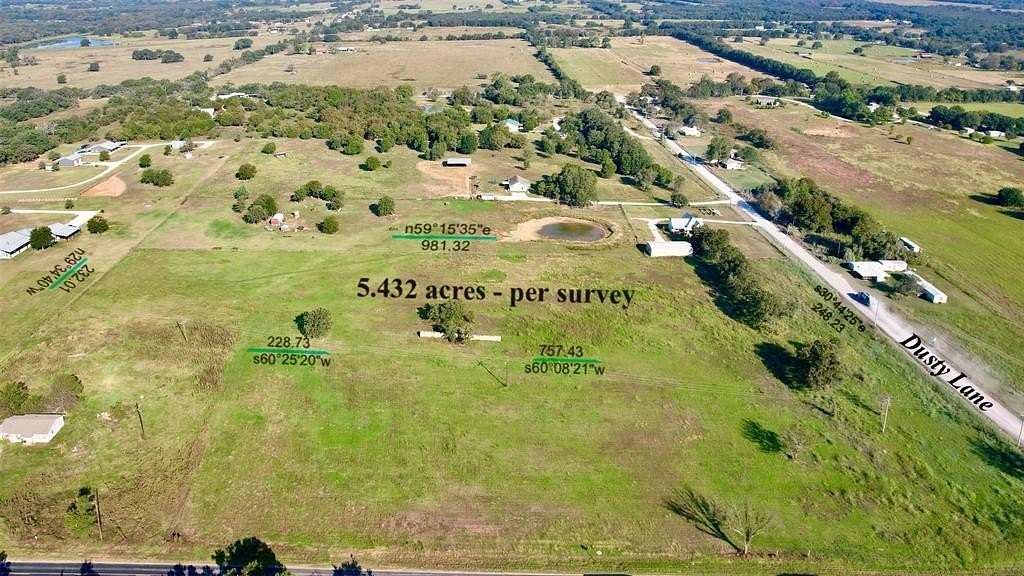 5.432 Acres of Land for Sale in Covington, Texas