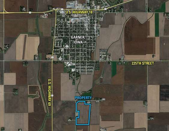 87.46 Acres of Agricultural Land for Auction in Garner, Iowa